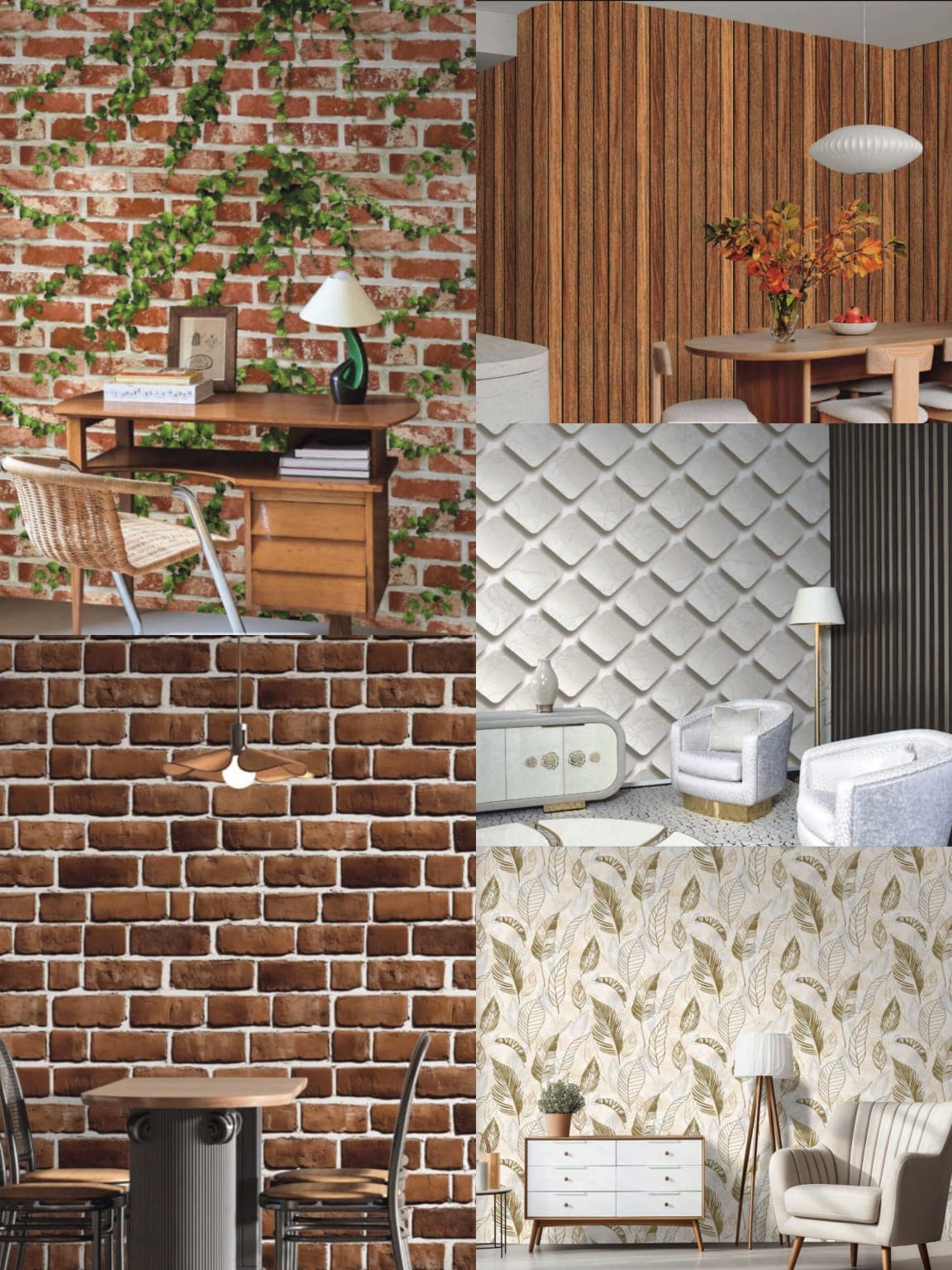 Brick and 3D Wall Panel Collection