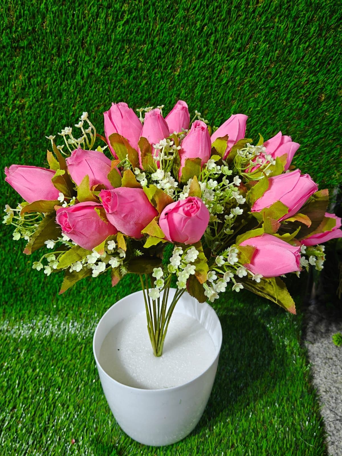 Pink Rose Bud Bush