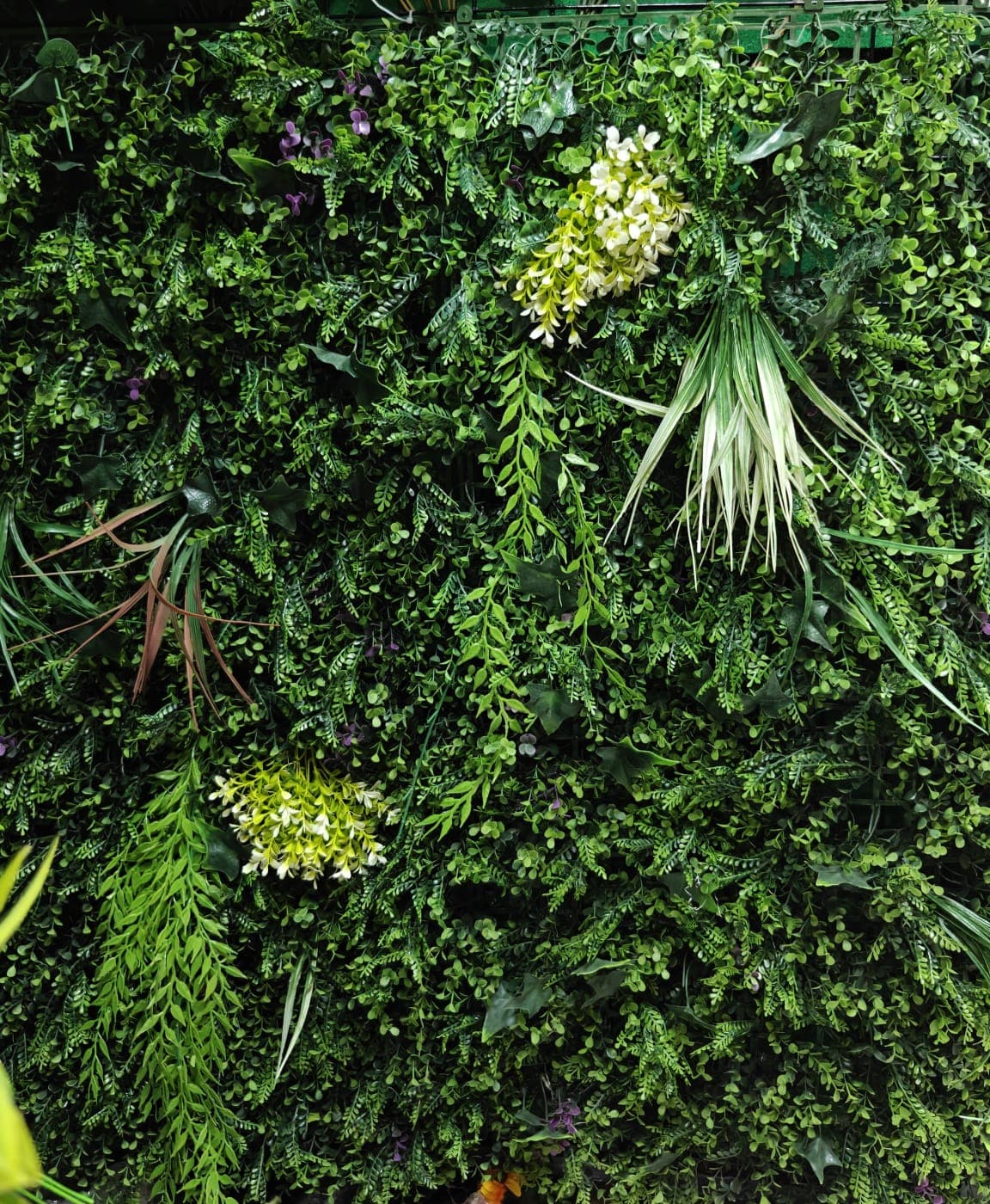 Dense Trailing Green Wall Panel